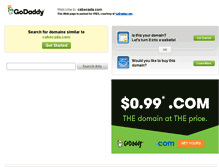 Tablet Screenshot of cabecada.com